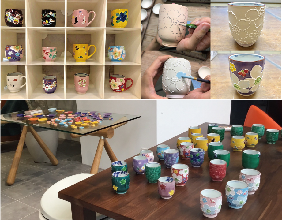 伝統工芸士 伊藤南山氏によるいっちんと絵付けのワークショップ